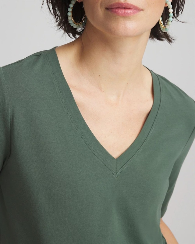 Elbow-Sleeve Perfect Tee - image 4